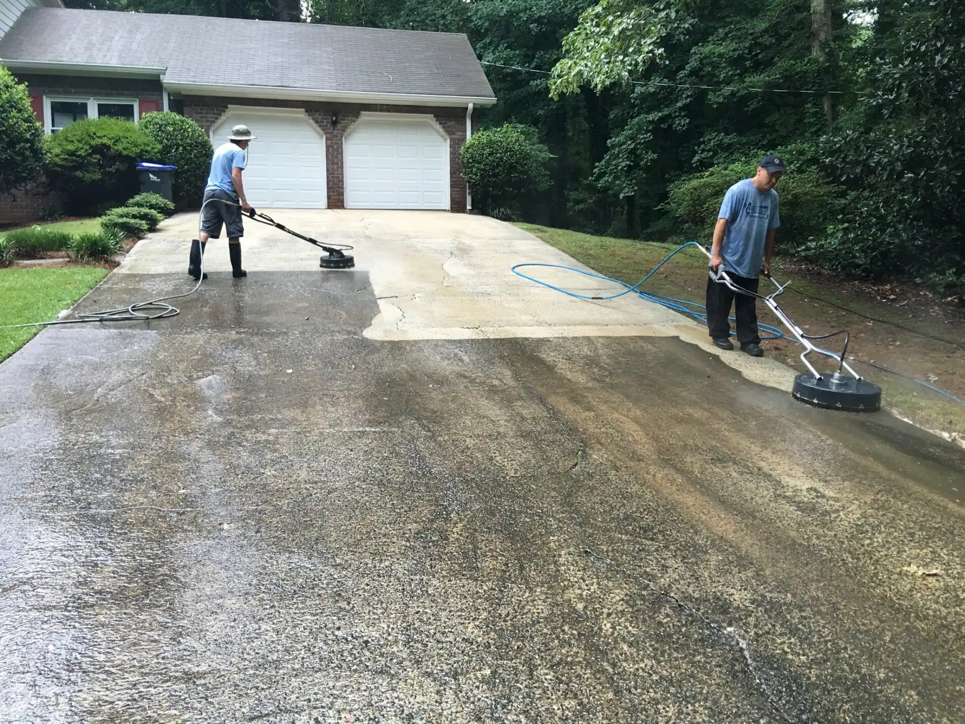 Concrete Pressure Washing example 3