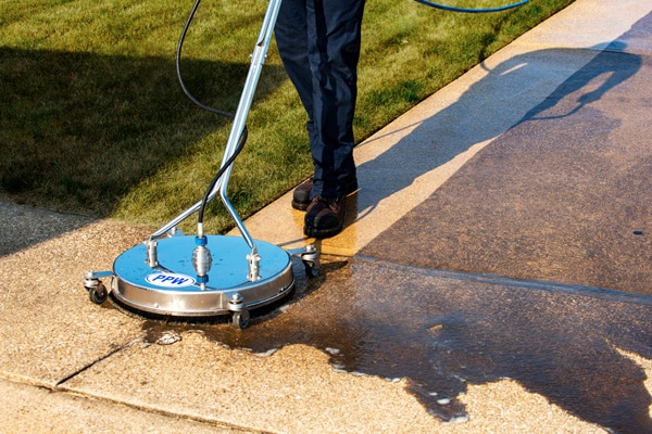 Concrete Pressure Washing example 4